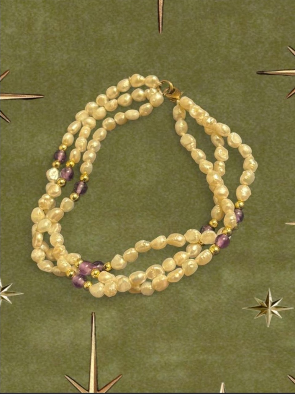 Vintage pearl bracelet